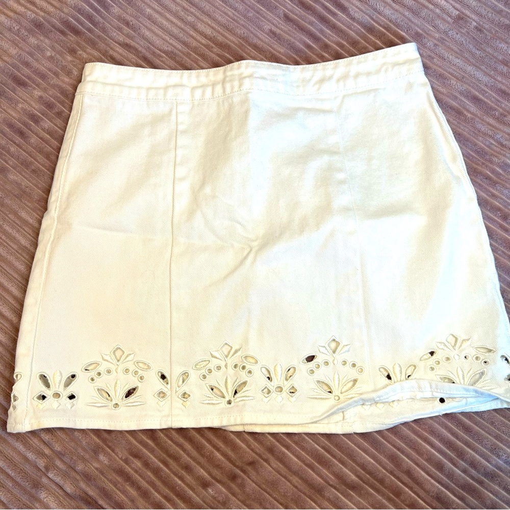 Pacsun denim Skirt Medium